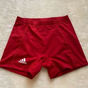 Red adidas spandex